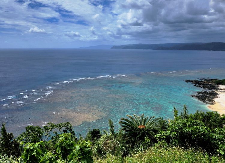 明神崎, 笠利町, 奄美大島 by T. T. Tanaka